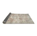 Sideview of Traditional Desert Sand Beige Persian Rug, tr4140