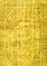 Persian Yellow Traditional Rug, tr4140yw