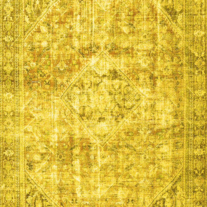 Persian Yellow Traditional Rug, tr4140yw