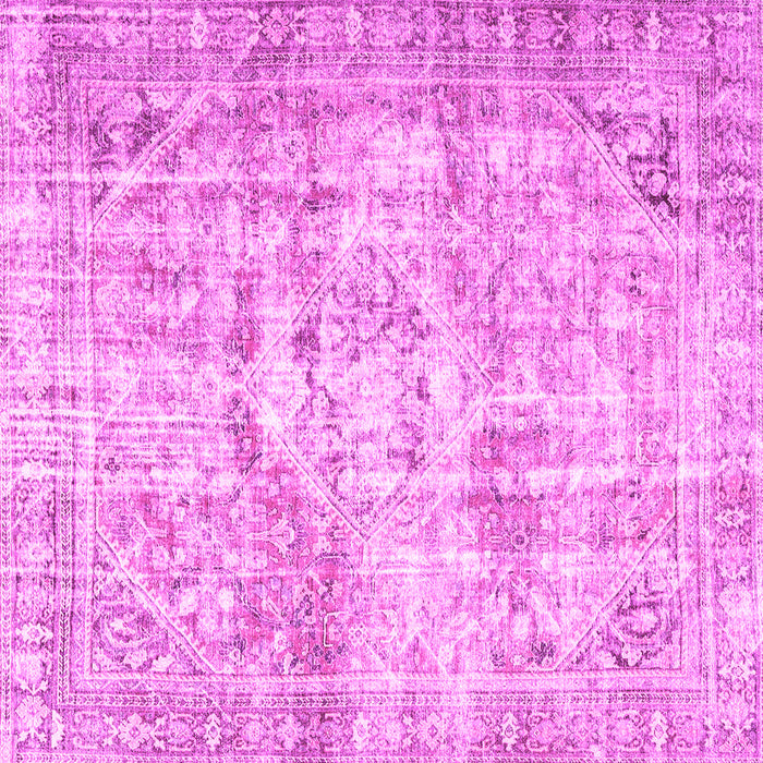 Square Persian Pink Traditional Rug, tr4140pnk