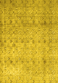 Persian Yellow Traditional Rug, tr4141yw