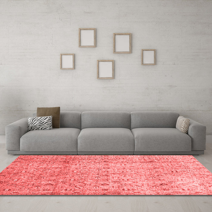 Traditional Red Washable Rugs