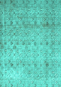 Persian Turquoise Traditional Rug, tr4141turq