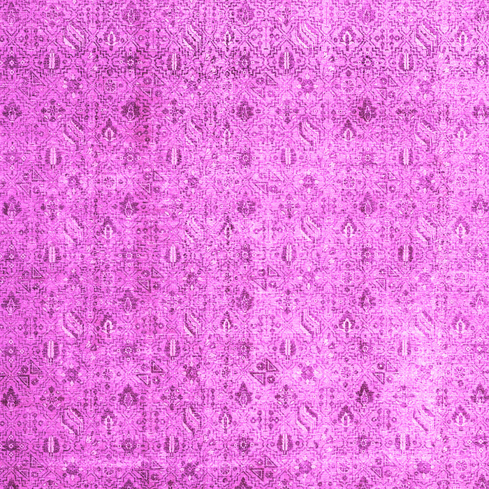 Square Persian Pink Traditional Rug, tr4141pnk