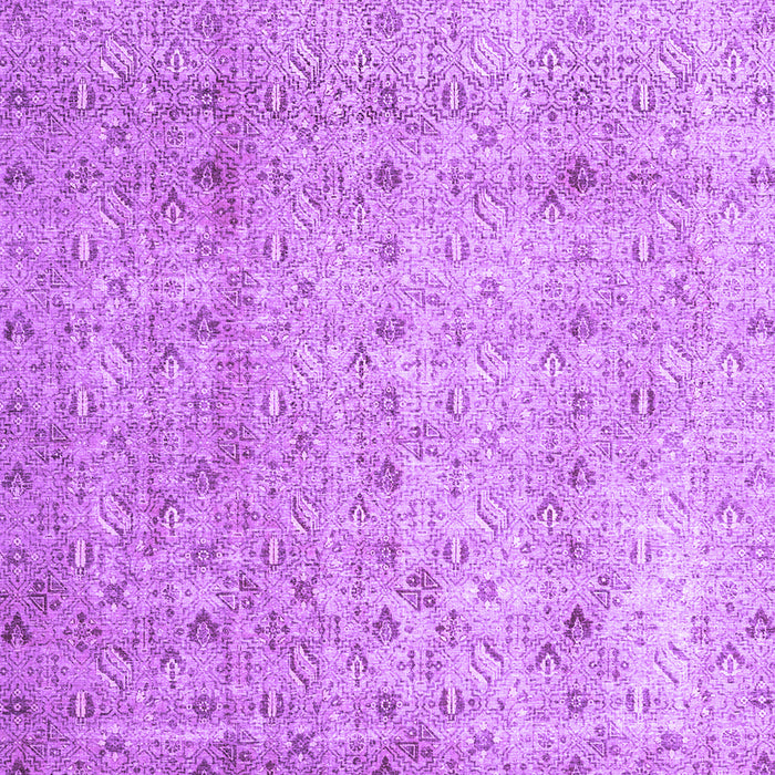 Square Persian Purple Traditional Rug, tr4141pur
