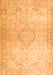 Persian Orange Traditional Rug, tr4142org