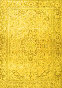 Persian Yellow Traditional Rug, tr4142yw