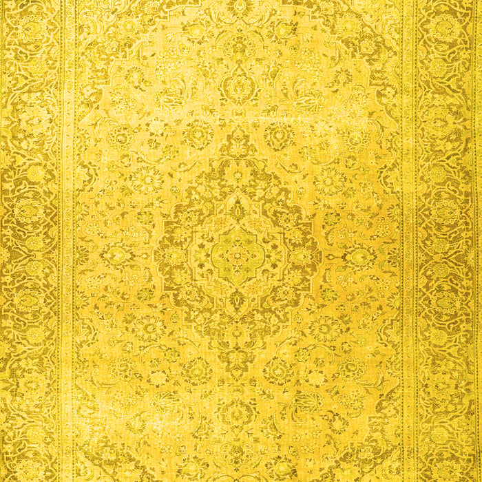 Persian Yellow Traditional Rug, tr4142yw