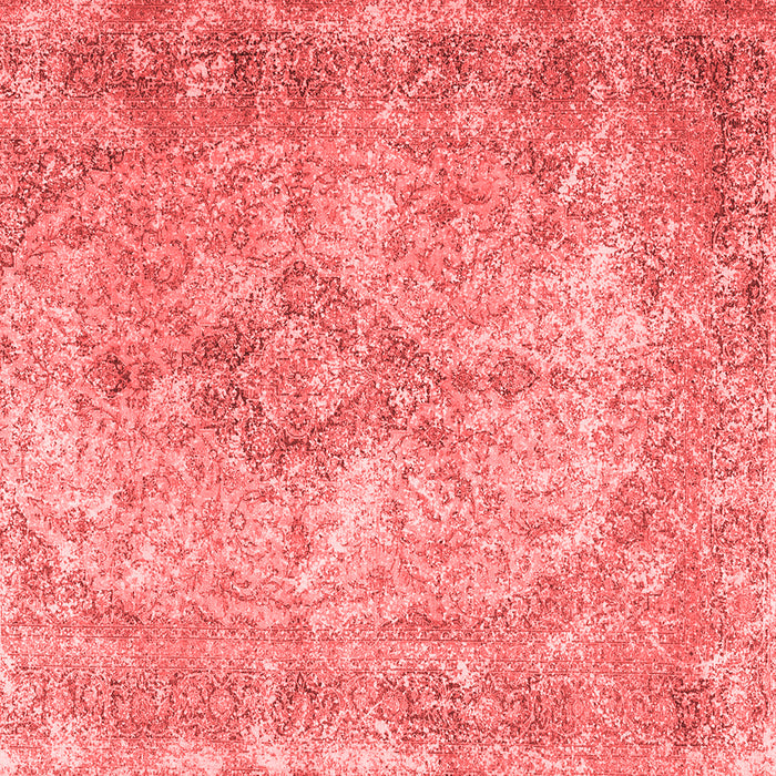 Machine Washable Persian Red Traditional Rug, wshtr4143red