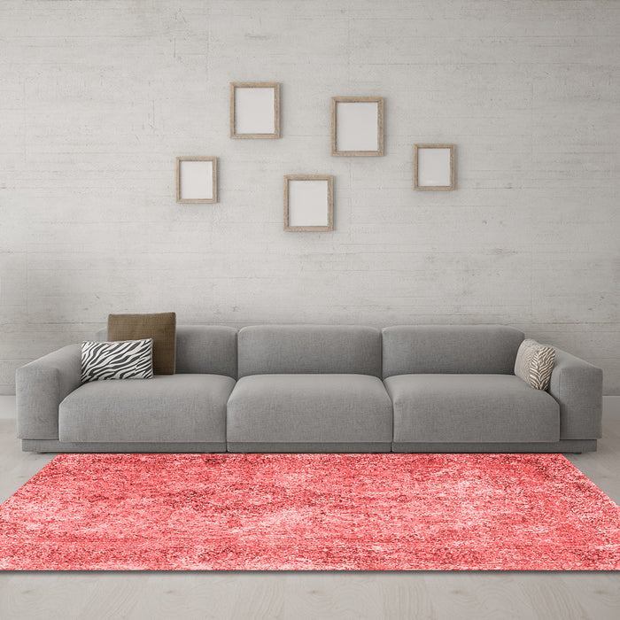 Traditional Red Washable Rugs