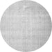 Square Persian Gray Traditional Rug, tr4144gry