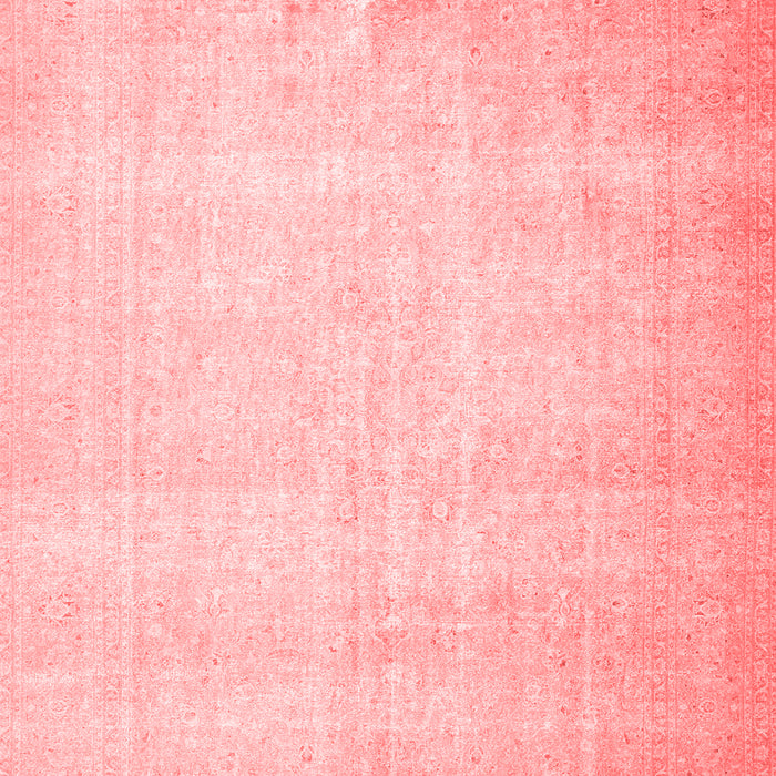 Machine Washable Persian Red Traditional Rug, wshtr4144red