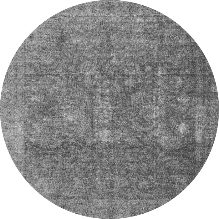 Machine Washable Persian Gray Traditional Rug, wshtr4145gry