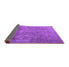 Sideview of Persian Purple Traditional Rug, tr4145pur