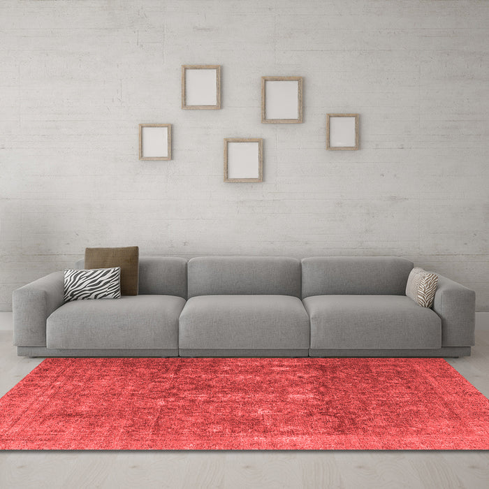 Traditional Red Washable Rugs