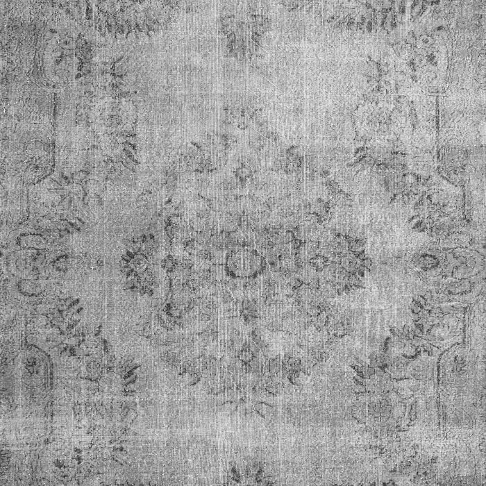 Serging Thickness of Machine Washable Persian Gray Bohemian Rug, wshtr4146gry