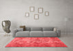 Bohemian Red Washable Rugs