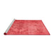 Bohemian Red Washable Rugs