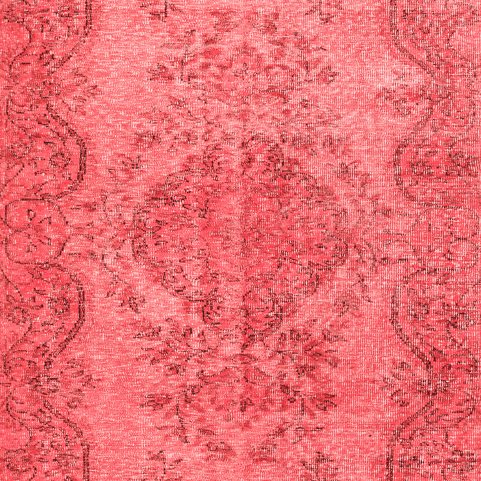 Machine Washable Persian Red Traditional Rug, wshtr4147red