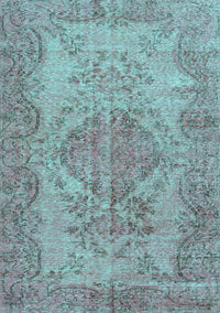 Persian Turquoise Traditional Rug, tr4147turq