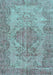 Persian Turquoise Traditional Rug, tr4147turq