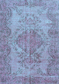 Persian Light Blue Traditional Rug, tr4147lblu