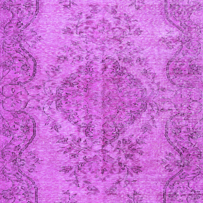 Machine Washable Persian Purple Traditional Area Rugs, wshtr4147pur