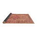 Sideview of Persian Brown Traditional Rug, tr4147brn