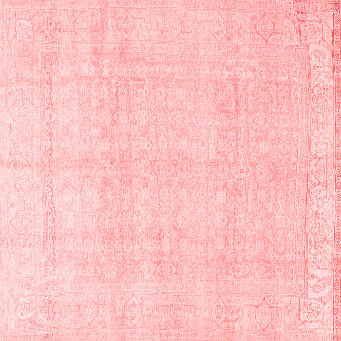 Machine Washable Persian Red Traditional Rug, wshtr4148red