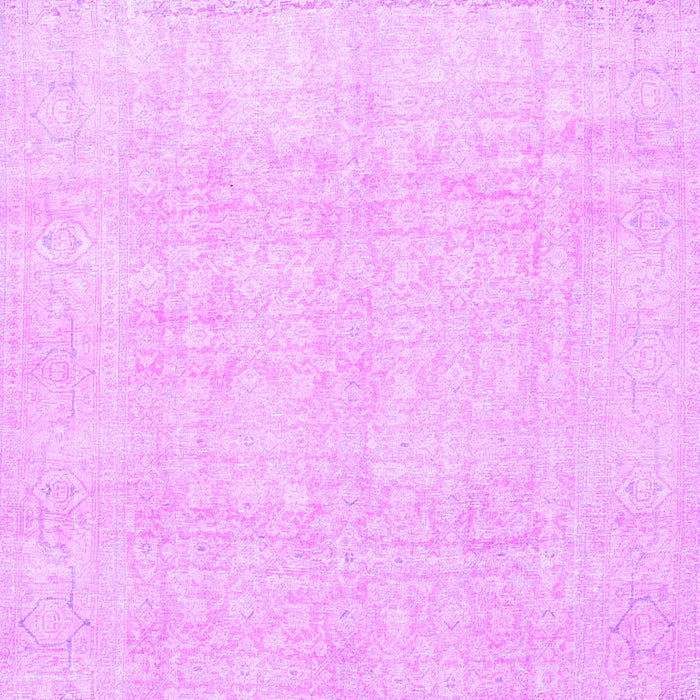 Machine Washable Persian Purple Traditional Area Rugs, wshtr4148pur