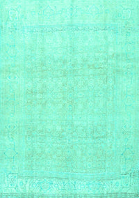 Persian Turquoise Traditional Rug, tr4148turq