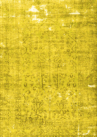 Persian Yellow Traditional Rug, tr4149yw