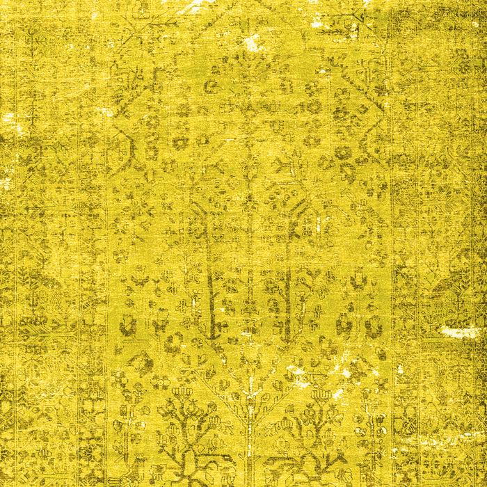 Persian Yellow Traditional Rug, tr4149yw