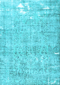 Persian Light Blue Traditional Rug, tr4149lblu