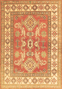 Geometric Brown Traditional Rug, tr414brn