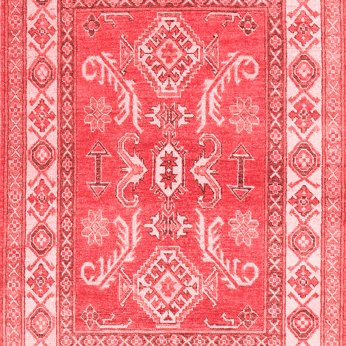Geometric Red Traditional Area Rugs