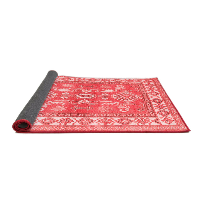 Geometric Red Traditional Area Rugs