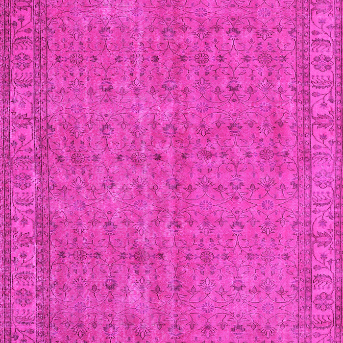 Machine Washable Persian Pink Bohemian Rug, wshtr4150pnk