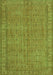 Persian Green Bohemian Rug, tr4150grn