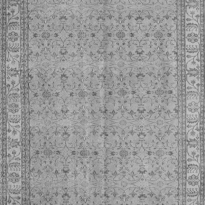 Serging Thickness of Machine Washable Persian Gray Bohemian Rug, wshtr4150gry