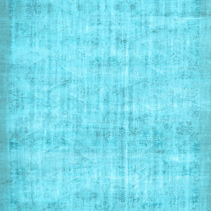 Machine Washable Persian Light Blue Traditional Rug, wshtr4151lblu
