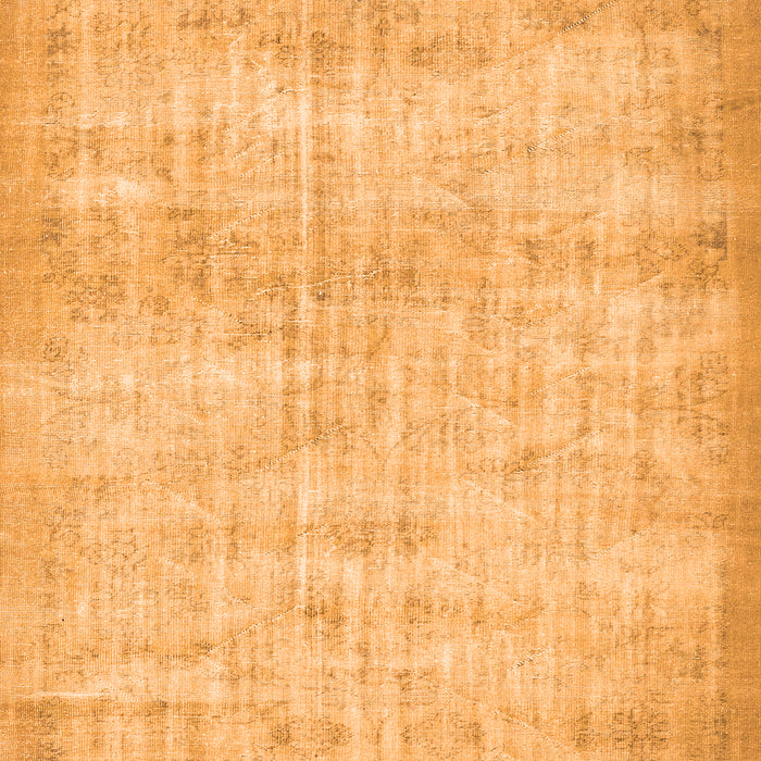 Serging Thickness of Machine Washable Persian Orange Traditional Area Rugs, wshtr4151org