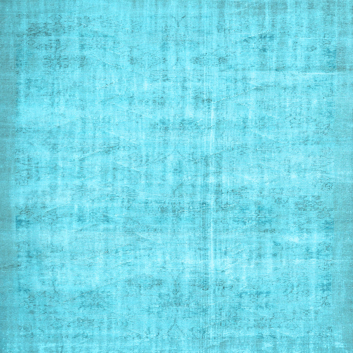Square Persian Light Blue Traditional Rug, tr4151lblu
