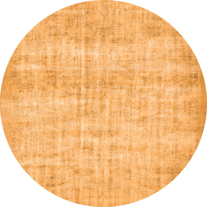 Machine Washable Persian Orange Traditional Area Rugs, wshtr4151org