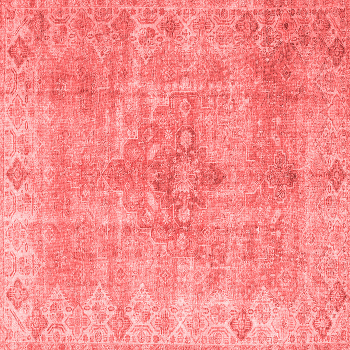 Machine Washable Persian Red Traditional Rug, wshtr4152red