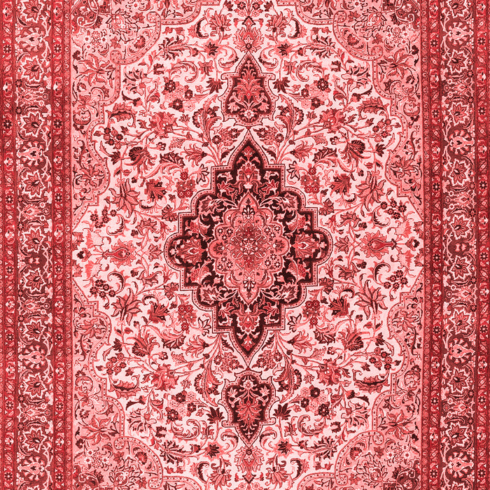 Medallion Red Traditional Area Rugs