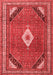 Medallion Red Traditional Area Rugs