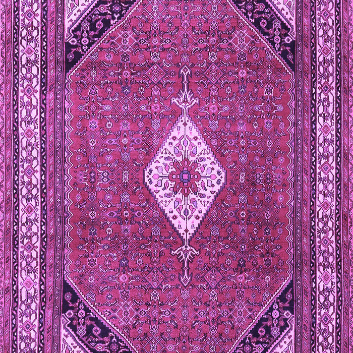 Machine Washable Medallion Purple Traditional Area Rugs, wshtr4154pur