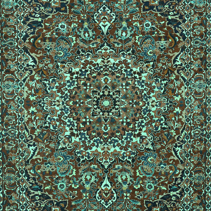 Persian Turquoise Traditional Rug, tr4155turq