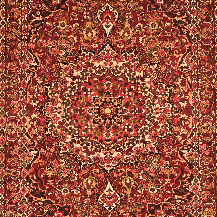 Persian Orange Traditional Rug, tr4155org